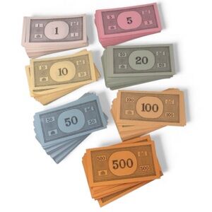 Vintage Classic Monopoly Board Game Money Set